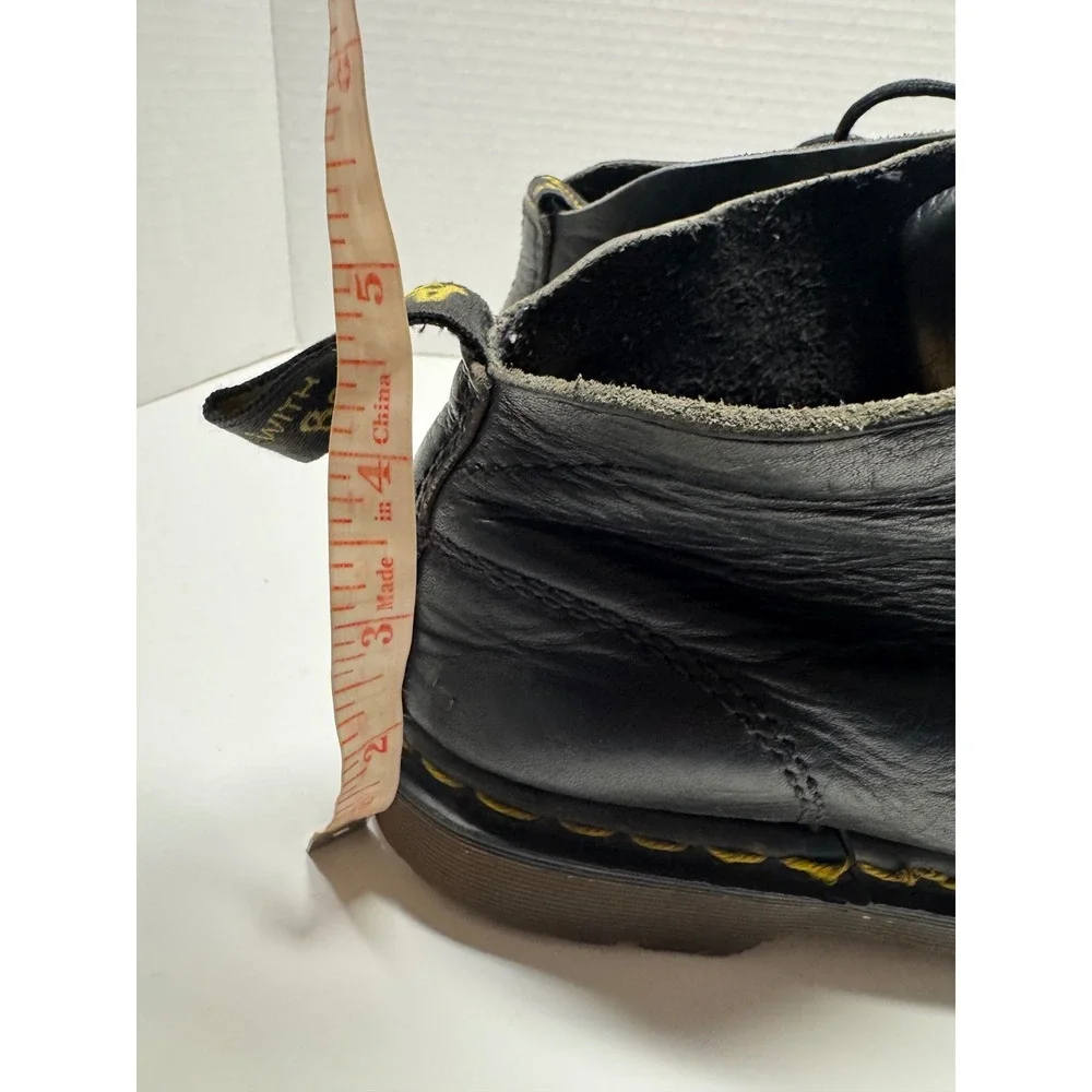 Dr. Martens 8088 Vintage Made in England Black Leather Monkey‎ Boots Mens 8